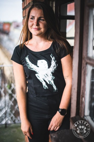 Zdjęcia produktu Koszulka damska STRACHY NA LACHY PIŁA TANGO black